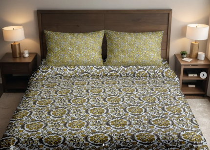 Bed Sheet Fantasy King Bed-Onyx